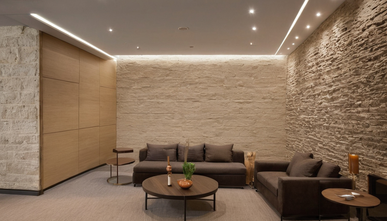 Which panels for walls are best for a living room planning reference
