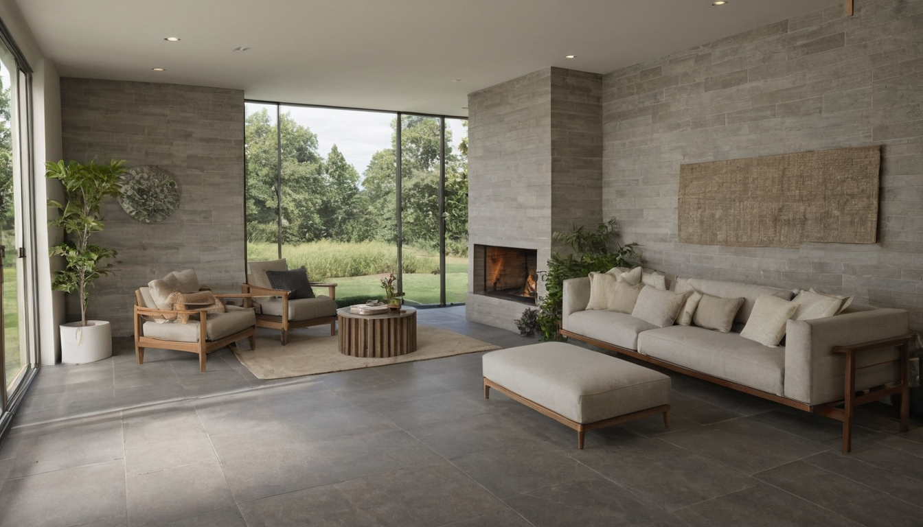 What should you measure before buying a living room set shown in a luxury residential interior