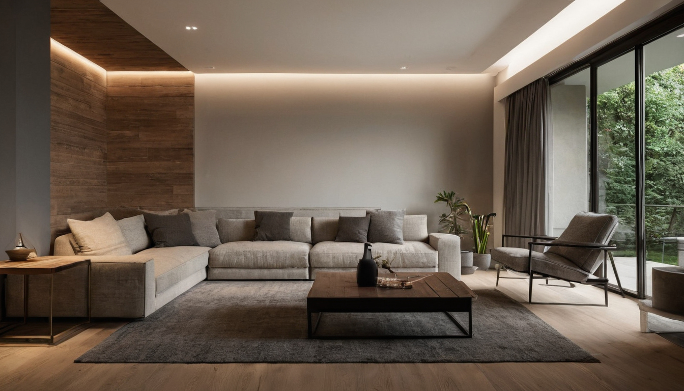 Luxury interior image showing A 10-by-12-foot living room needs a defined route before furniture can be selected